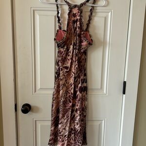 Muse size 8 high neck, dress halter looking, but not so adorable on